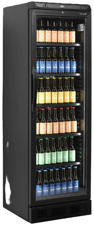 Ledusskapis TEFCOLD CEV425 BLACK