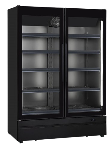Ledusskapis-vitrīna KLIMA ITALIA ROMA 124 TN BLK