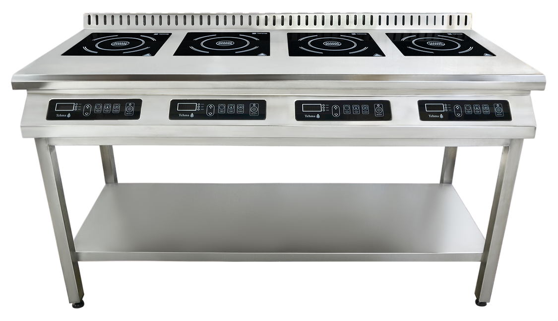 iduction plate 4 slots long