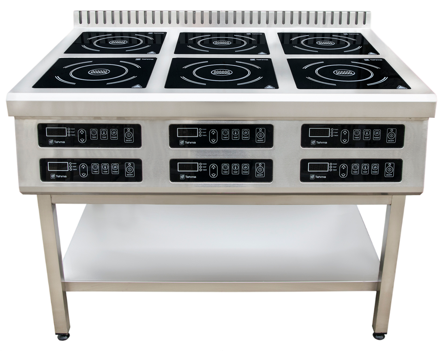 iduction plate 6 slots big